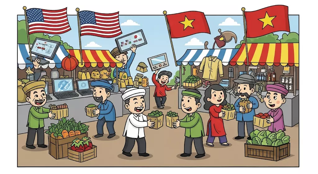 Kesepakatan Dagang Amerika Vietnam